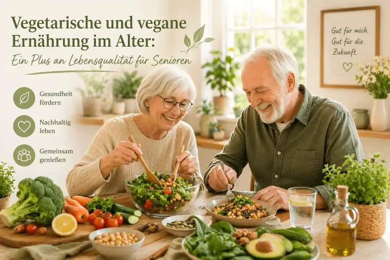 7 starke Vorteile der vegetarischen und veganen Ernährung im Alter: Mehr Lebensqualität für Senioren